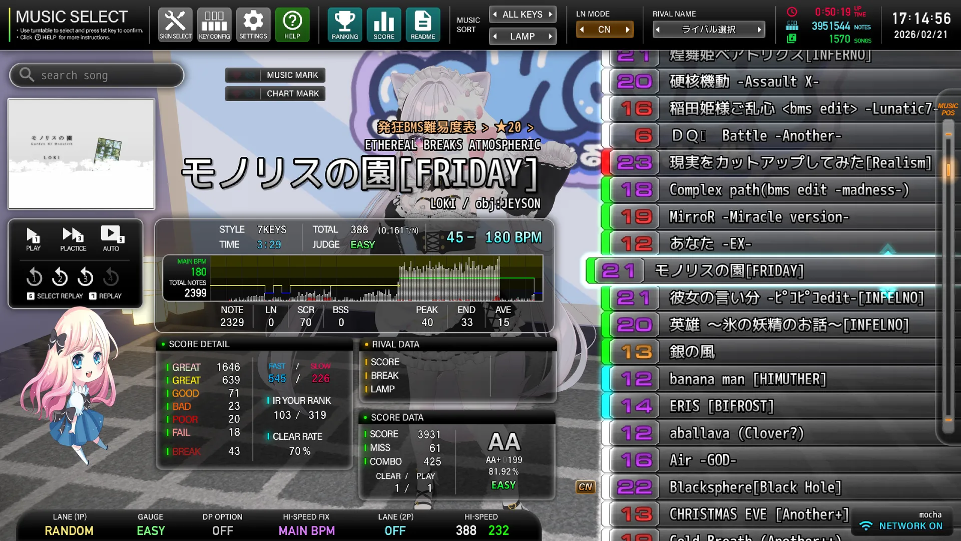 ★20未難